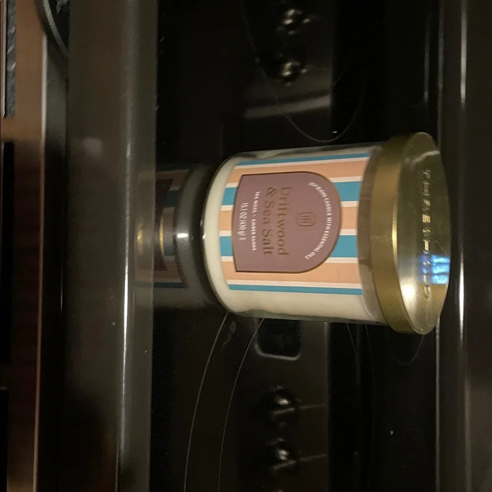 Threshold Driftwood & Sea Salt Scented Candle - Picture 3 of 7
